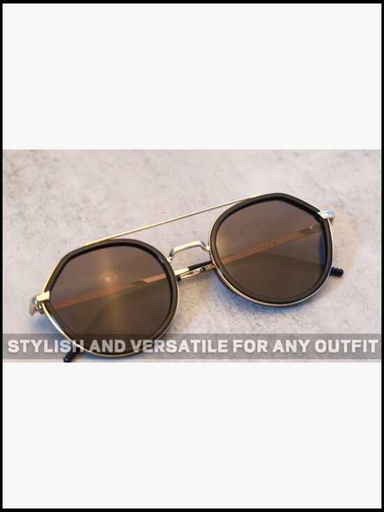 Tangle Free Aviator Sunglasses, Polarized Plastic Frames, Retro Oval Shape